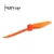 HQ Micro Prop 65MM (5CW+5CCW)-Poly Carbonate-1.5MM Shaft - Orange