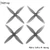 HQProp 4.8X3.4X4 Grey (2CW+2CCW)-Poly Carbonate