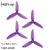 HQ Durable Prop New 5X4.8X3V1S (2CW+2CCW)-Poly Carbonate Purple