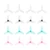 HQ 31mm Ultralight 3-Blade Propellers (1.0mm Shaft) - 4 pairs