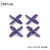 HQ Micro Whoop Prop 1.2X1.2X4 (31MM)0.8MM Shaft (2CW+2CCW)-ABS - Purple