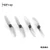 HQ Micro Whoop Prop 40MMX2 (2CW+2CCW)-Poly Carbonate-1.5MM Shaft - Grey