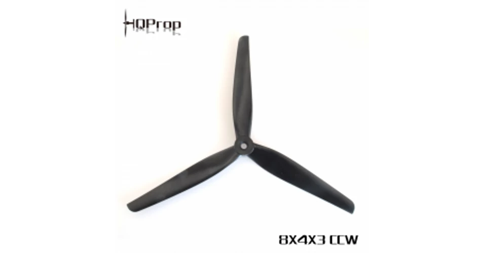 HQ MacroQuad Prop 8X4X3(CW,CCW) Black-Glass Fiber Nylon - DALprop - FPV ...